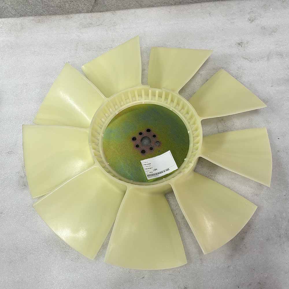 11EK-02320 Engine Cooling Fan for Hyundai R140LC-7, R140W-7, R130W-3 Hyundai-R140W-7-wheeled-excavator-radiator-fan-11EK-02320