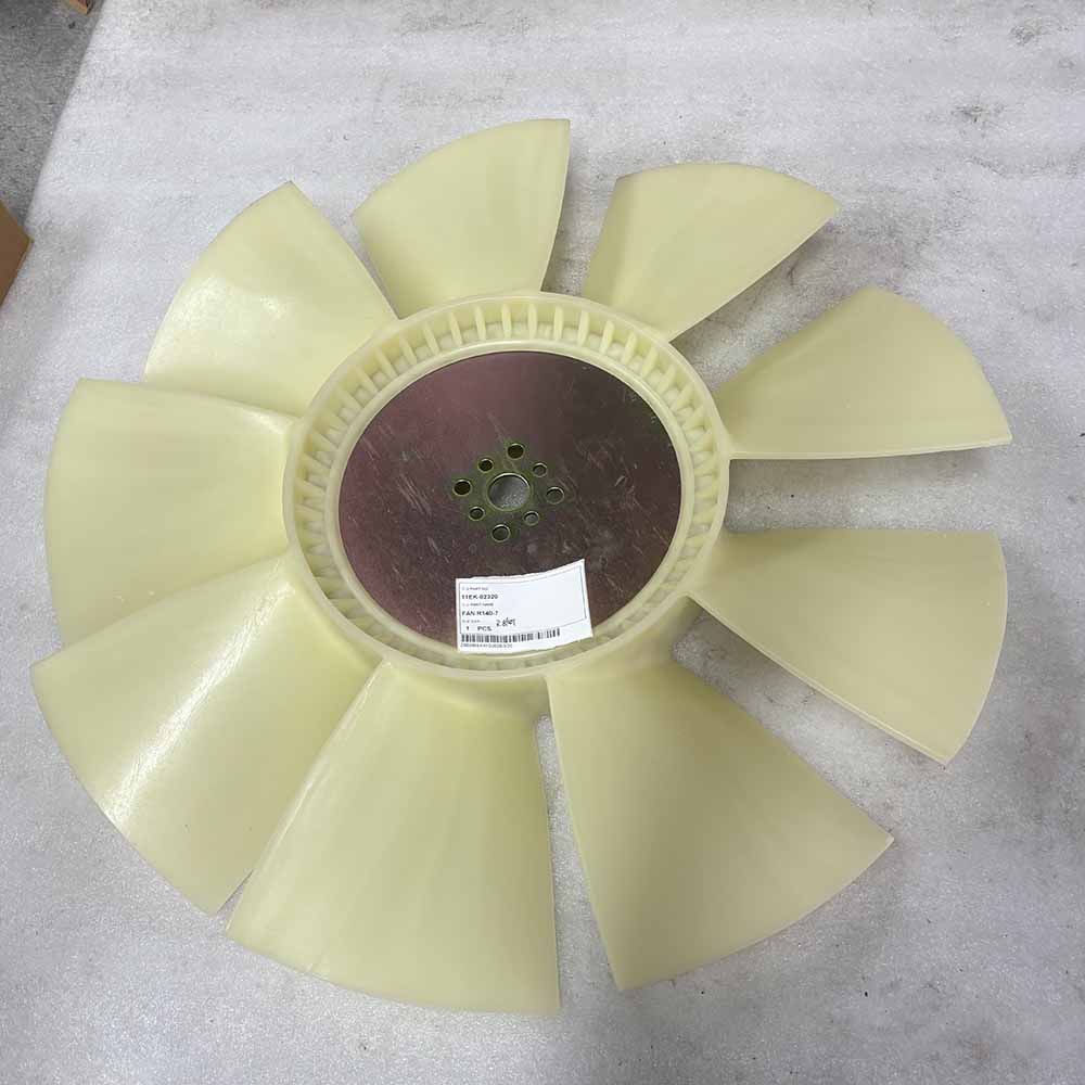 High-airflow-cooling-fan-11EK-02320-for-Hyundai-mid-size-excavators