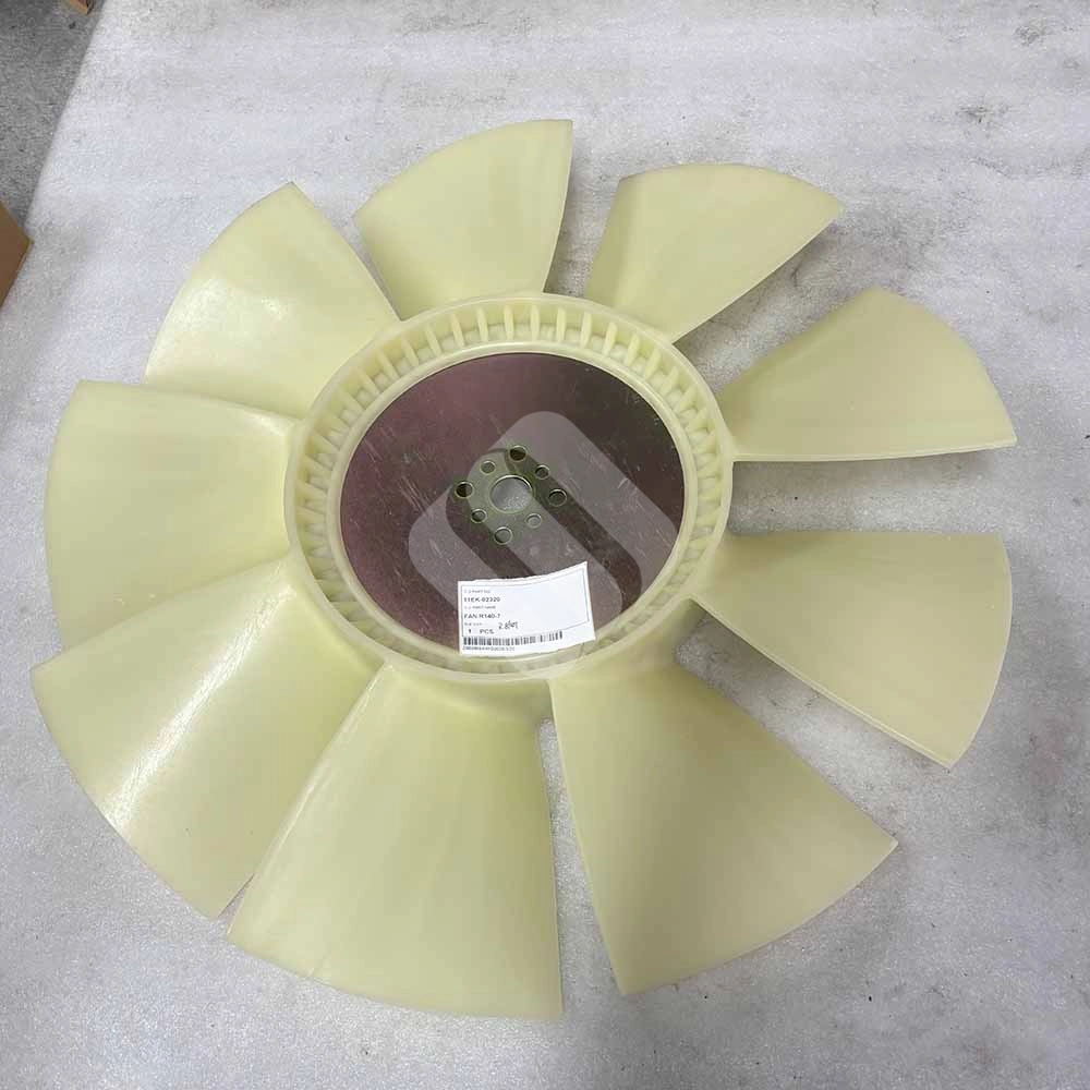 11EK-02320 Engine Cooling Fan for Hyundai R140LC-7, R140W-7, R130W-3 High-airflow-cooling-fan-11EK-02320-for-Hyundai-mid-size-excavators