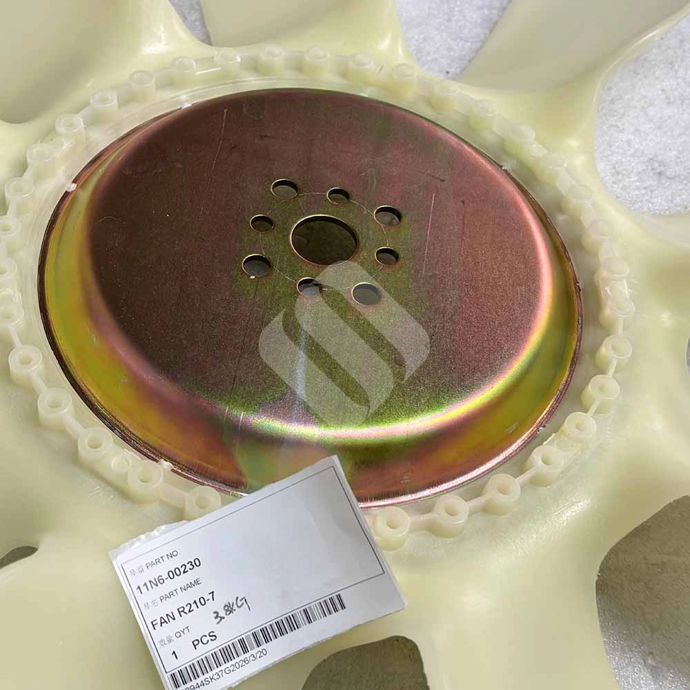11N6-00230 Cooling Fan for Hyundai R210LC-7 & R250LC-7 (Cummins 6BT5.9) High-CFM-cooling-fan-11N6-00230-for-Hyundai-7-series-excavators