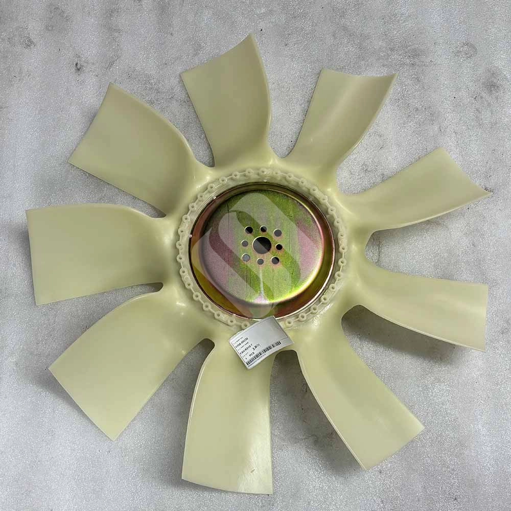 11N6-00230 Cooling Fan for Hyundai R210LC-7 & R250LC-7 (Cummins 6BT5.9) Cummins-6BT5.9-excavator-engine-radiator-fan-11N6-00230