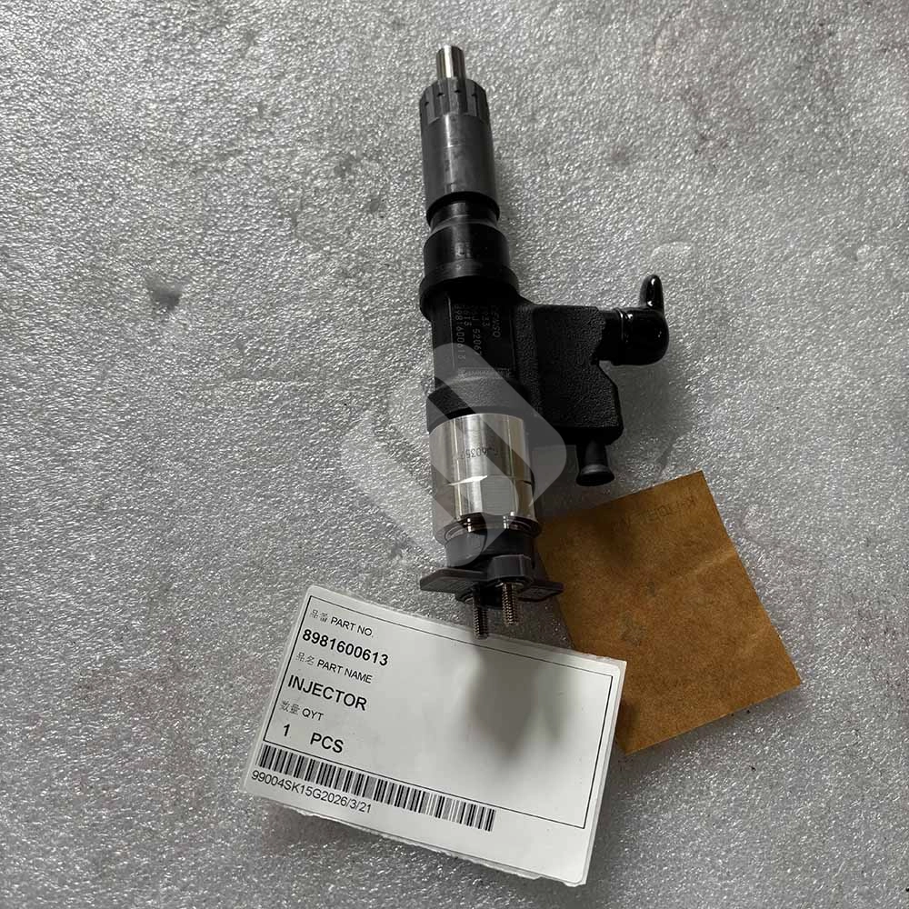 8981600613 Fuel Injector for John Deere 190GW and 230GW Wheeled Excavators 8981600613-common-rail-fuel-injector-for-John-Deere-190GW