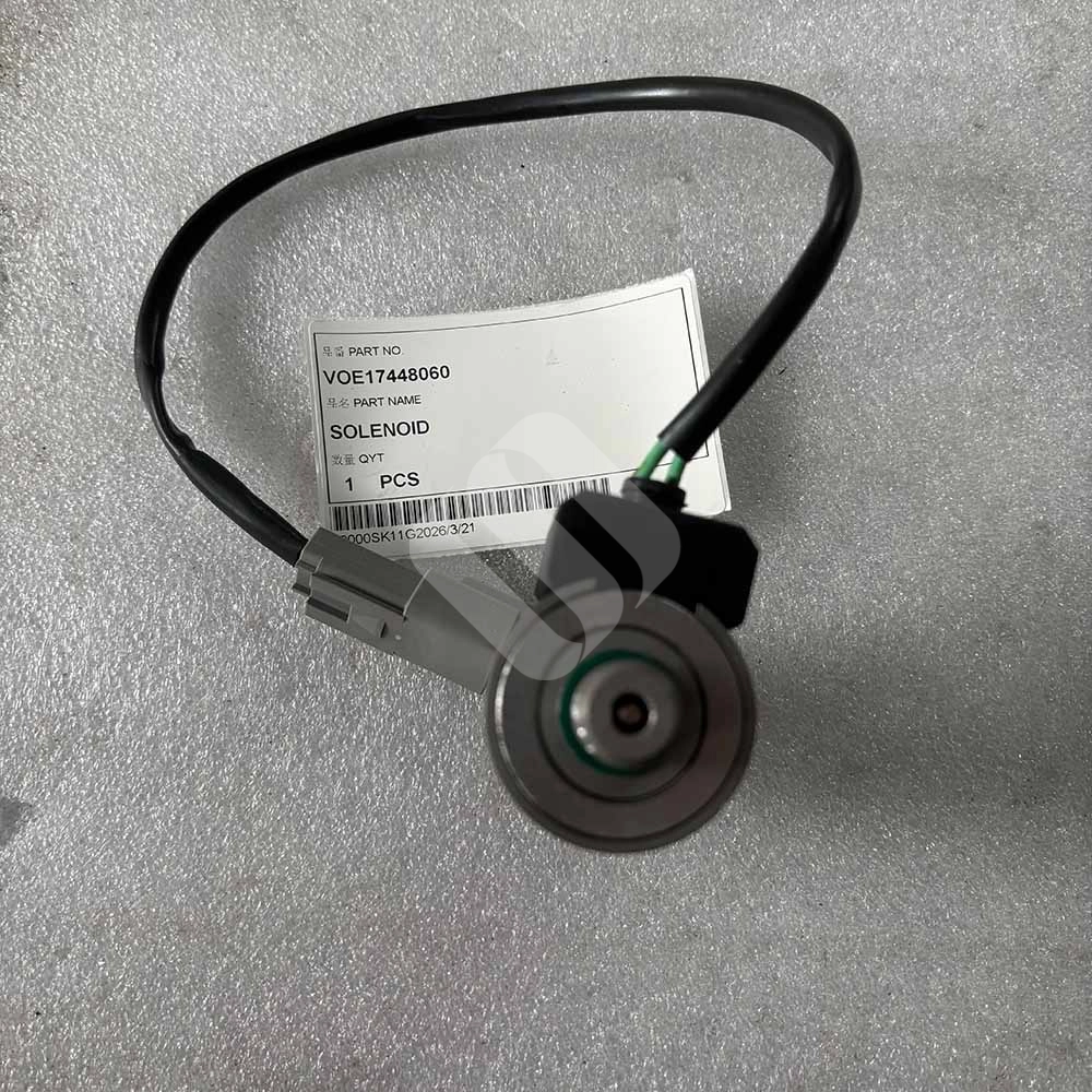 VOE17448060 Solenoid Valve for Volvo A25D, A25E, A25F Articulated Haulers Replacement-solenoid-VOE17448060-for-Volvo-A25E-series-hauler