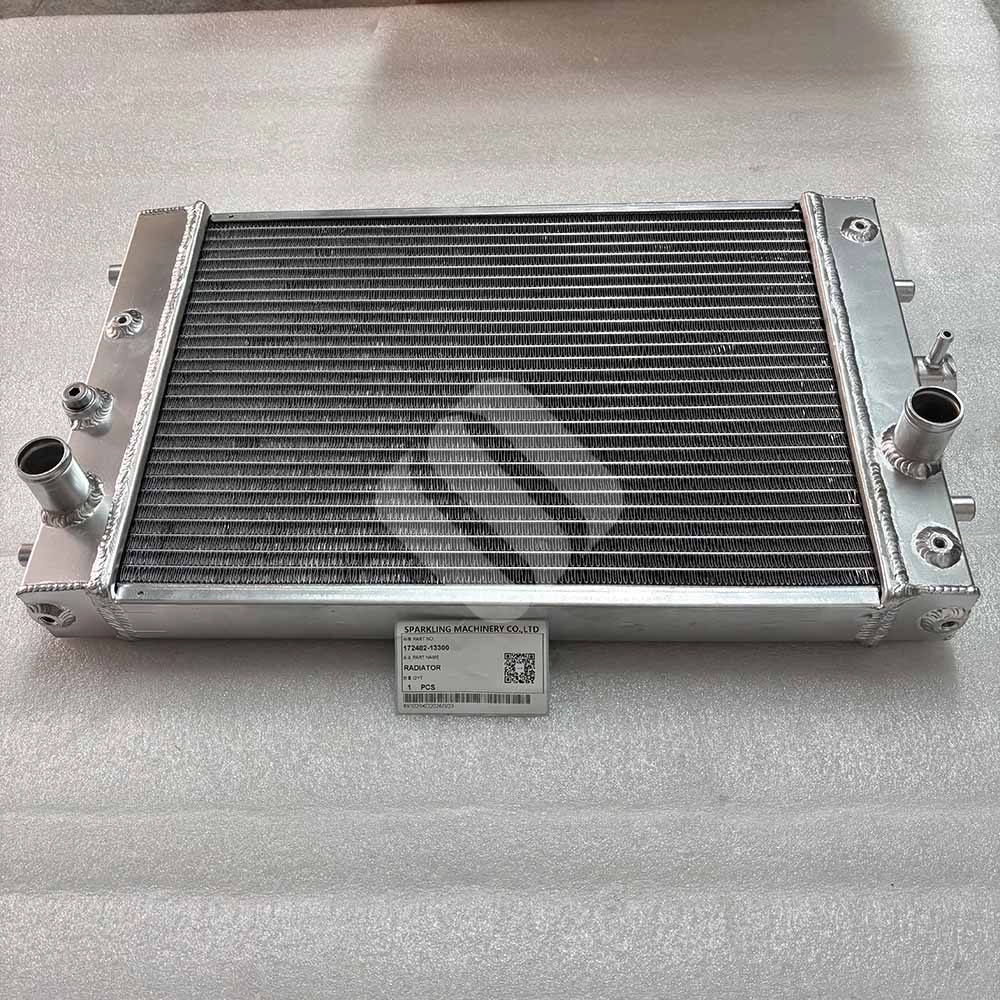 172482-13300 Radiator for Yanmar ViO20-3, ViO25, ViO25-6A Yanmar-ViO20-3-mini-excavator-cooling-radiator-172482-13300