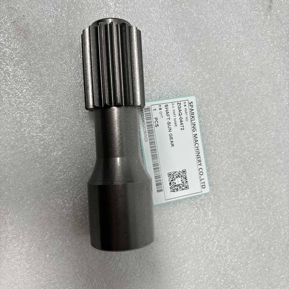 ZGAQ-04472-shaft-sun-gear-for-Hyundai-R140W-9-wheeled-excavator