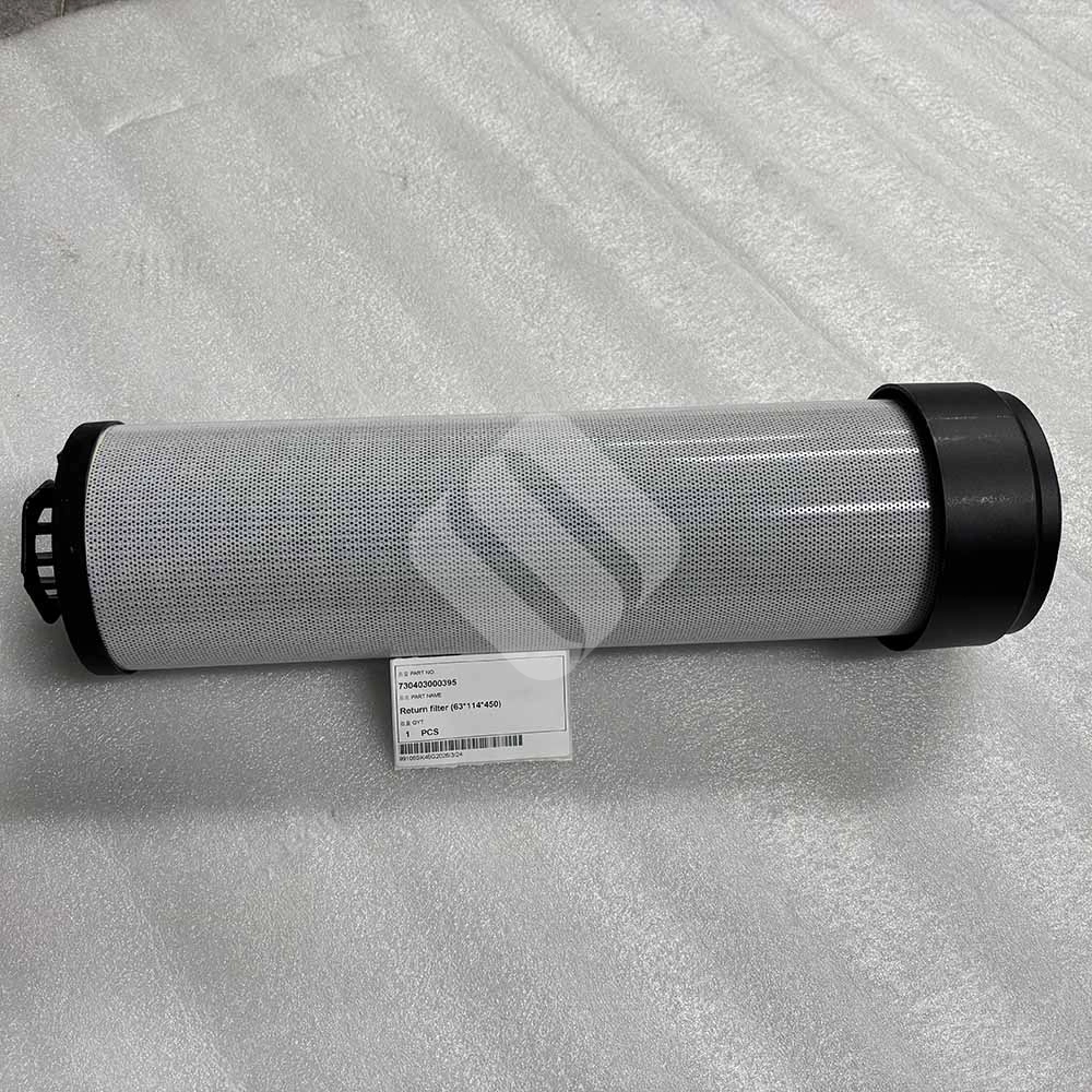 730403000395 Hydraulic Return Filter for Sunward Excavators (63x114x450mm) 730403000395 Hydraulic Return Filter for Sunward Excavators (63x114x450mm)