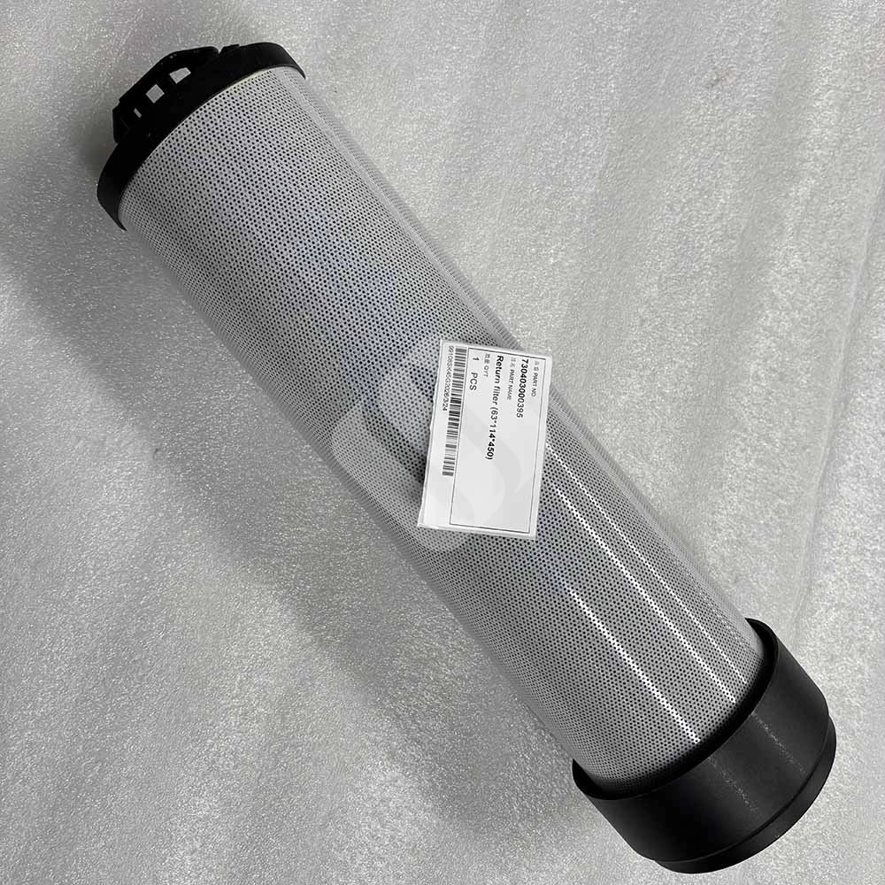 730403000395 Hydraulic Return Filter for Sunward Excavators (63x114x450mm) 730403000395 Hydraulic Return Filter front side