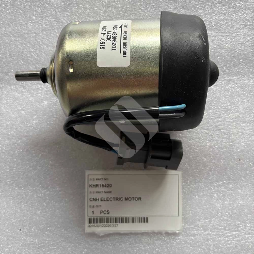 KHR15420 CNH Electric Blower Motor for Case CX330, CX350B, CX460 KHR15420-electric-blower-motor-for-Case-CX350B-excavator