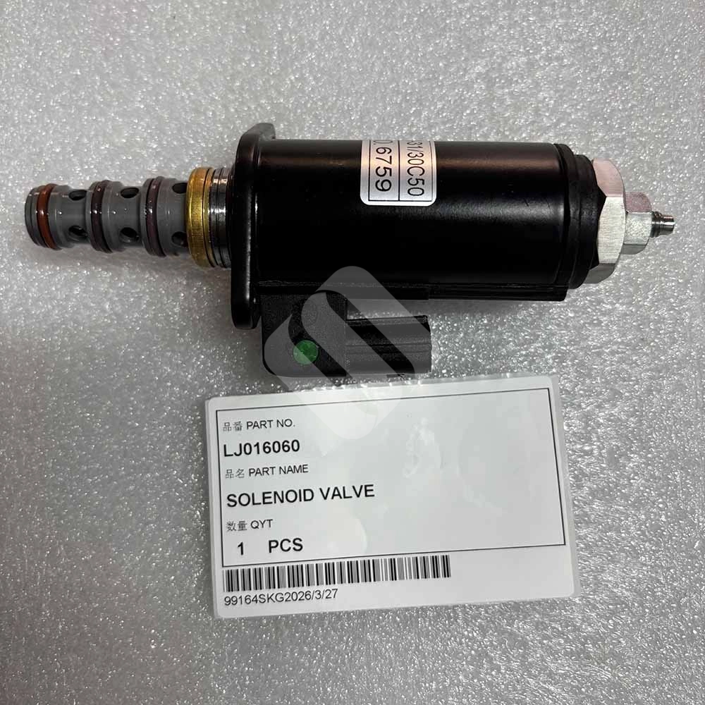 LJ016060 Hydraulic Solenoid Valve for CASE CX130B, CX210B, CX700B Replacement-solenoid-valve-LJ016060-for-CASE-CX700B-series