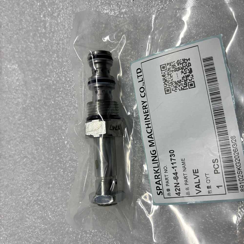 42N-64-11730 Hydraulic Valve for Komatsu WB93R-5, WB93S-5, WB97S-5 42N6411730-brake-system-logic-valve-for-Komatsu-WB93S-5