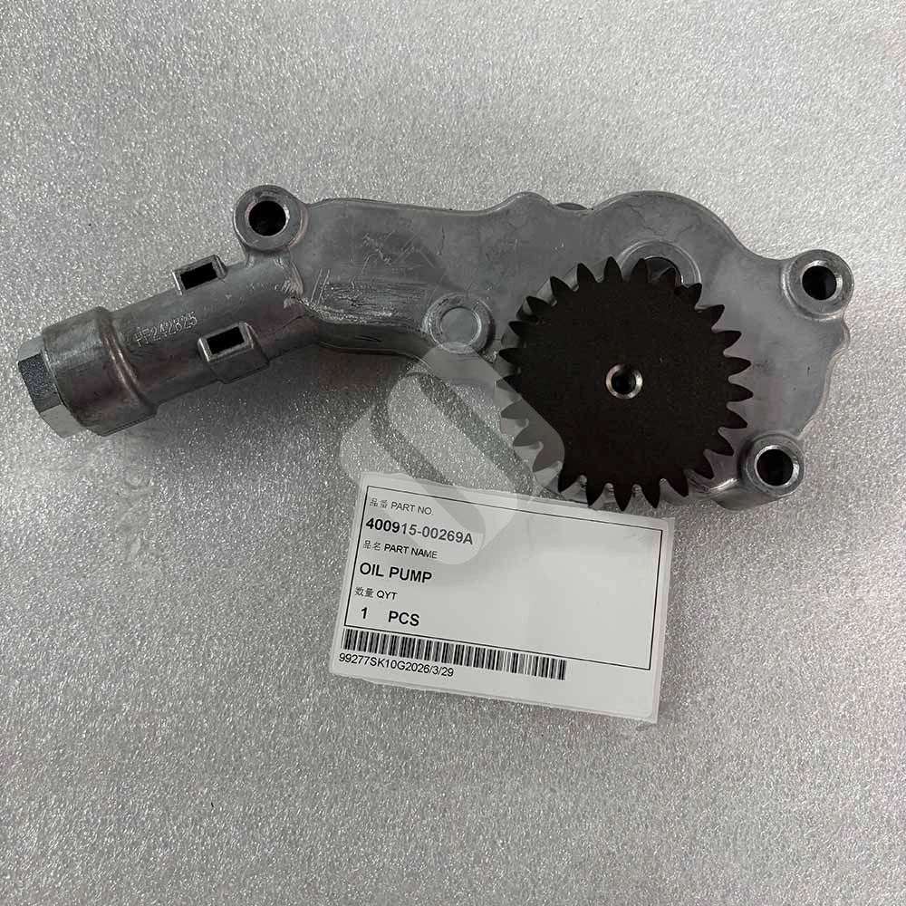 400915-00269A Engine Oil Pump for Doosan D34 3.4L Diesel Engine 400915-00269A-heavy-duty-oil-pump-for-Bobcat-skid-steer-engines