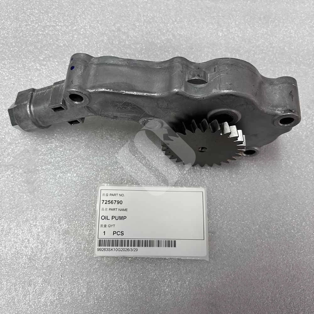7256790 Engine Oil Pump for Doosan D34 3.4L Tier 4 Diesel Engine Bobcat-S770-S850-D34-engine-oil-pump-7256790