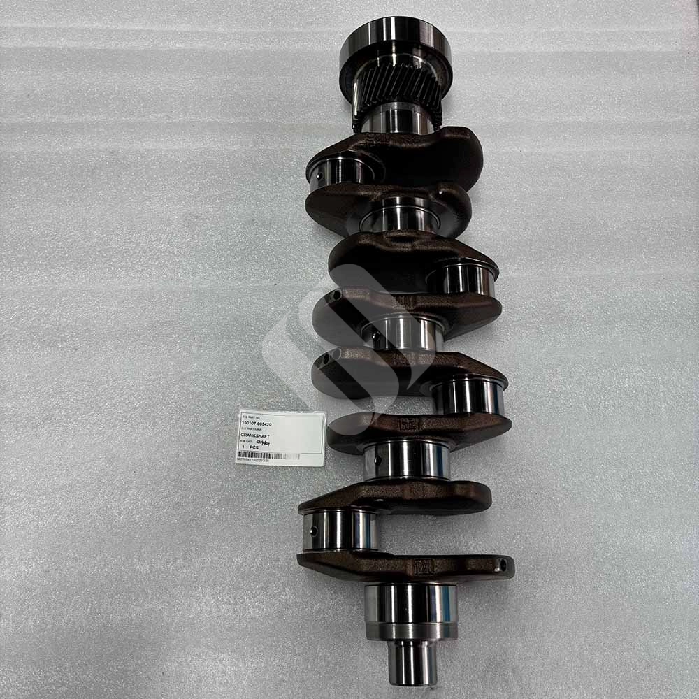 150107-005420 Engine Crankshaft for Doosan D34, D34D, D34P, D34NAP 150107-005420-engine-crankshaft-for-Bobcat-S770-T770-loaders