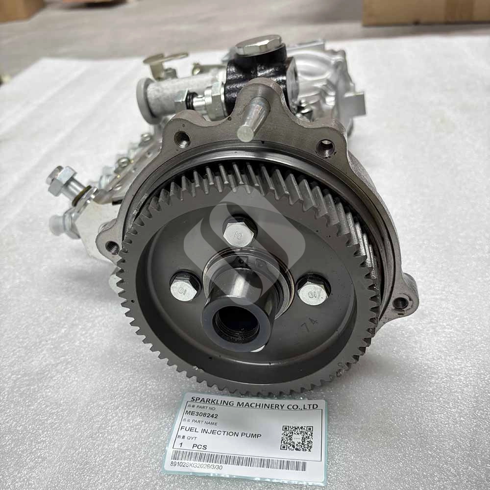 ME308242 Fuel Injection Pump for Kobelco SK200-3, SK200-6, SK210 Kobelco-SK210-excavator-fuel-pump-assembly-ME308242