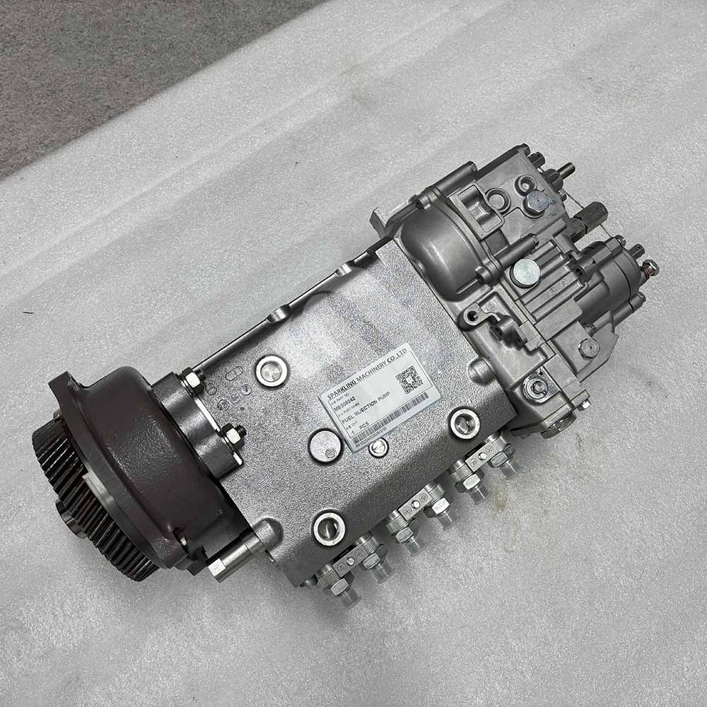 ME308242 Fuel Injection Pump for Kobelco SK200-3, SK200-6, SK210 ME308242-replacement-fuel-pump-side-view-for-Kobelco-excavators