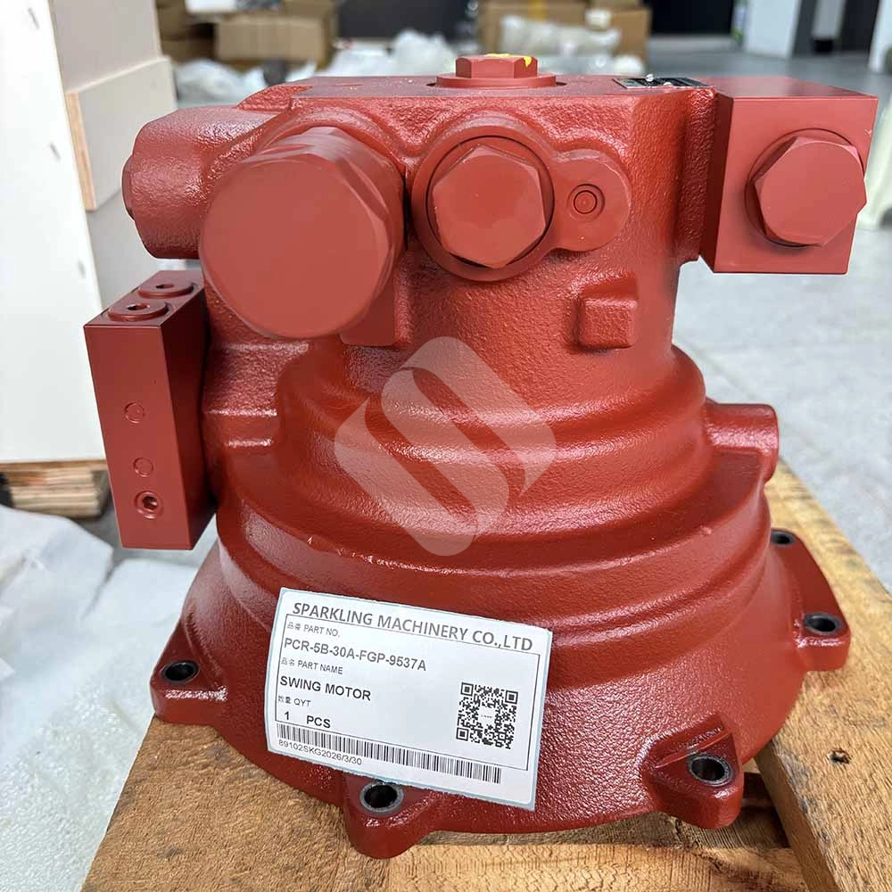 PCR-5B-30A-FGP-9537A Swing Motor for JCB JS085 and CAT 305 CAT-305-mini-excavator-hydraulic-swing-motor-PCR-5B-30A