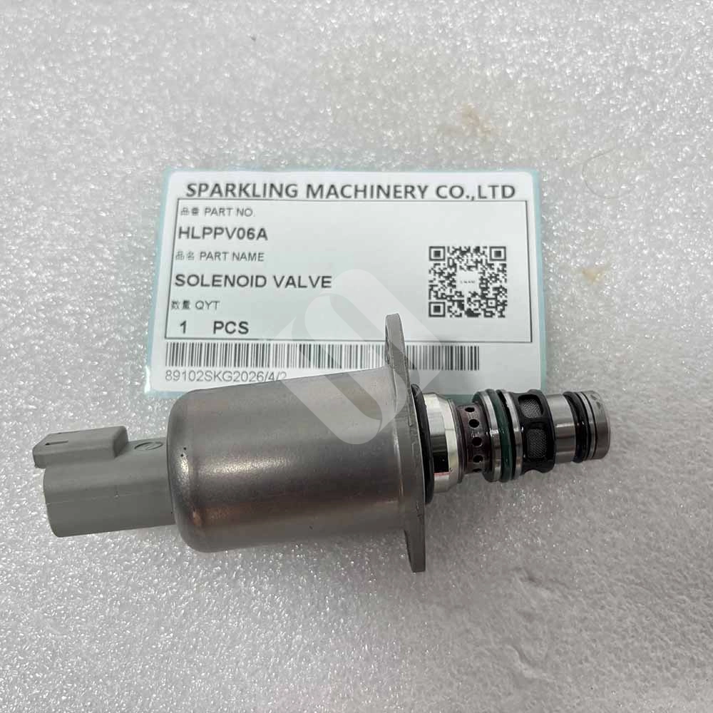 HLPPV06A Solenoid Valve 24VDC for SANY SY215 & SY235 Excavators HLPPV06A-high-pressure-solenoid-cartridge-for-SANY-heavy-equipment