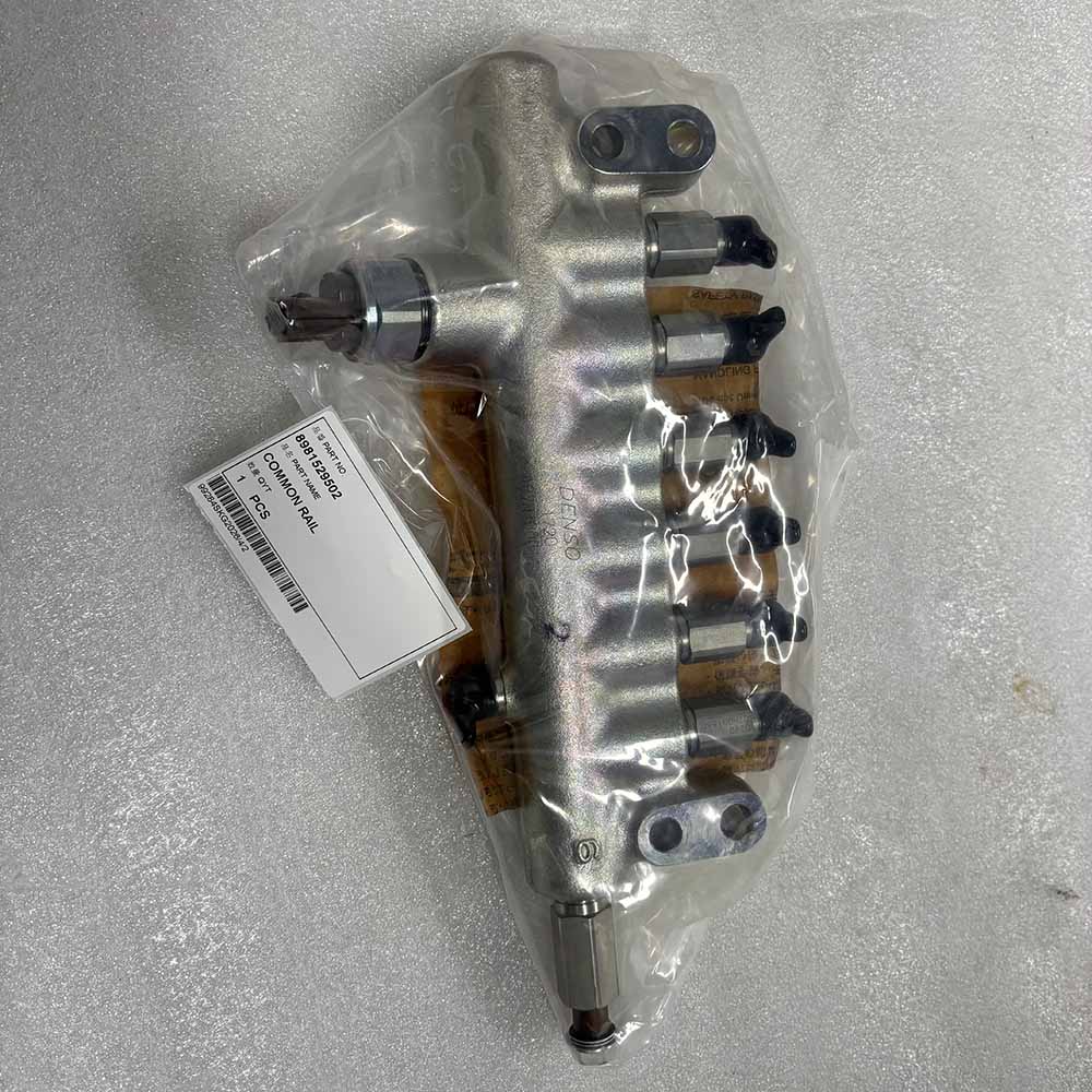 8981529502-common-rail-with-pressure-sensor-for-Isuzu-6HK1-engine