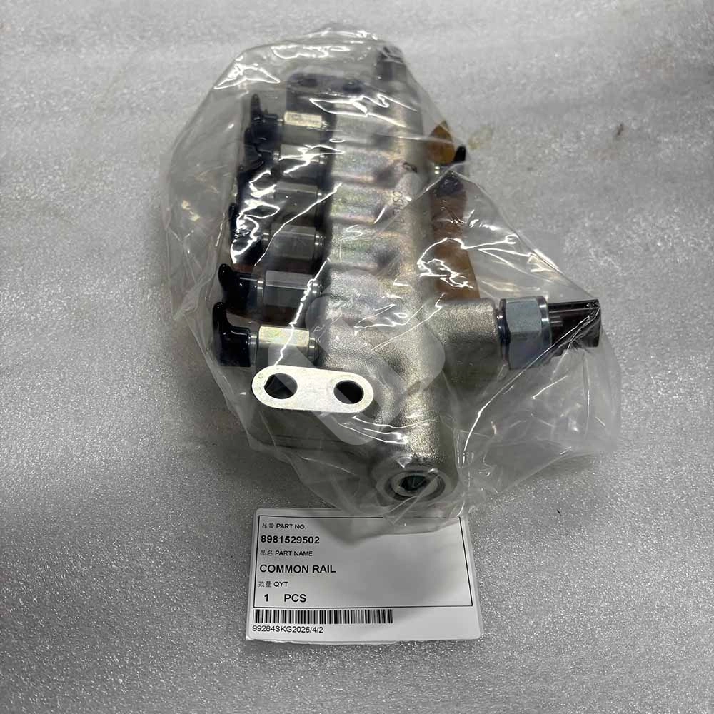 8981529502 Fuel Common Rail for Hitachi ZX200-3, ZX240-3, ZX330-3 Replacement-fuel-manifold-8981529502-for-Hitachi-ZX240-3-series