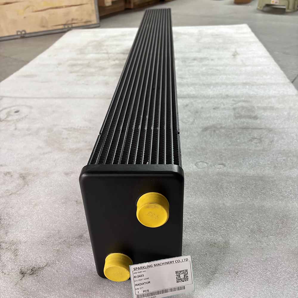 6I2433-Caterpillar-replacement-radiator-assembly-side-view