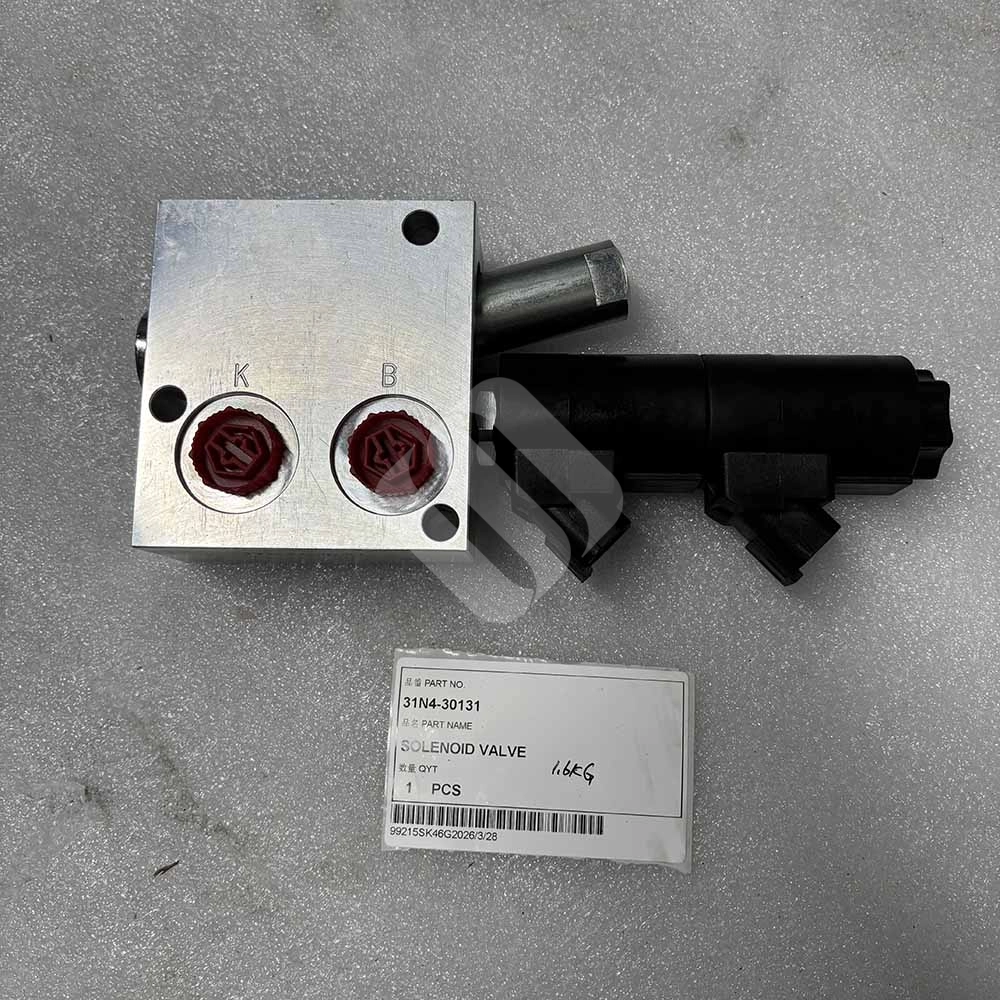 31N4-30131 Solenoid Valve for Hyundai R140LC-7, R210LC-7, R215LC-7 IMG_6136