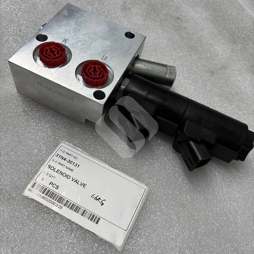 31N4-30131 Solenoid Valve for Hyundai R140LC-7, R210LC-7, R215LC-7 IMG_6137