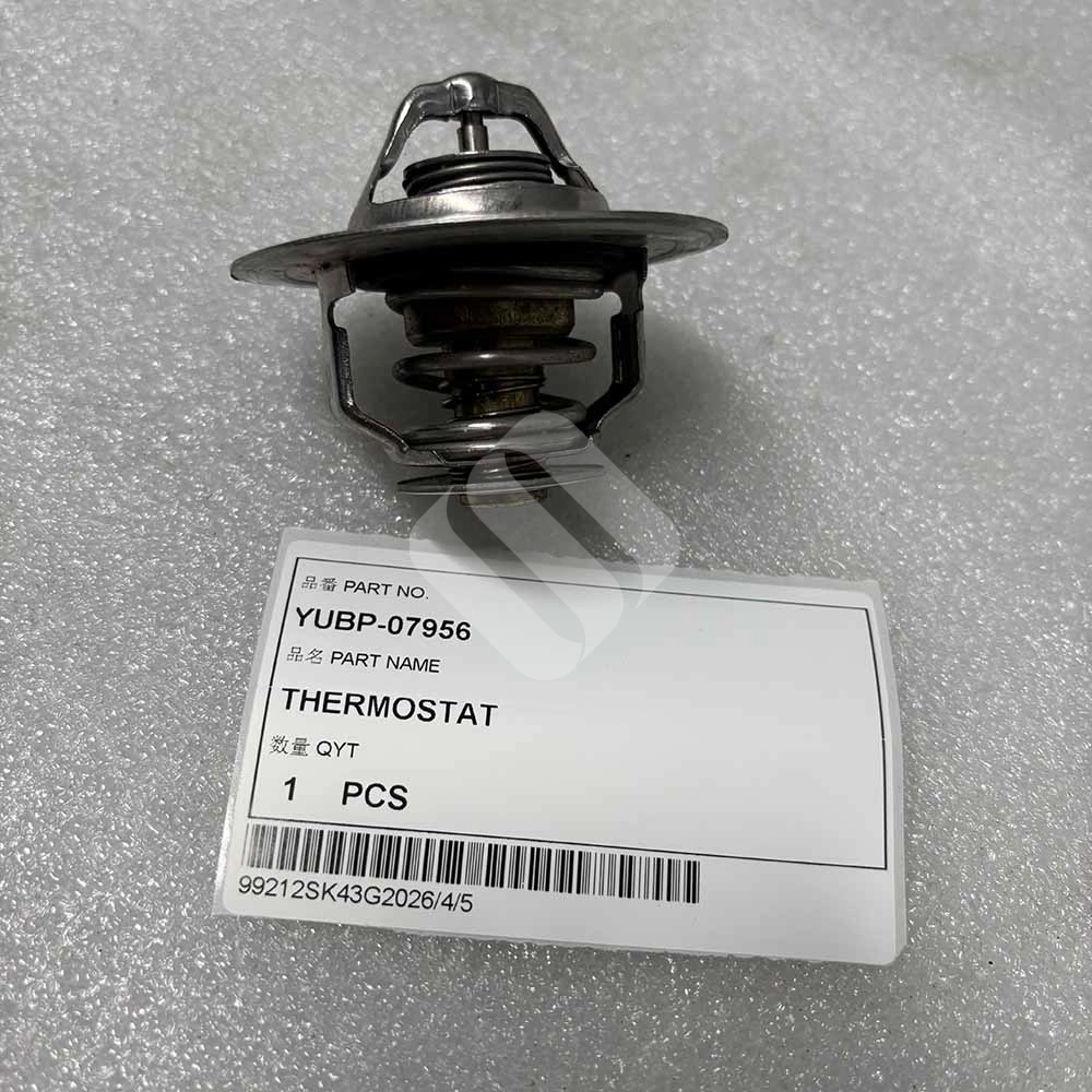 YUBP-07956 Engine Thermostat for Hyundai R140LC-7, R140LC-9S, R210LC-7 YUBP-07956-engine-coolant-thermostat-for-Hyundai-R210LC-7-excavator