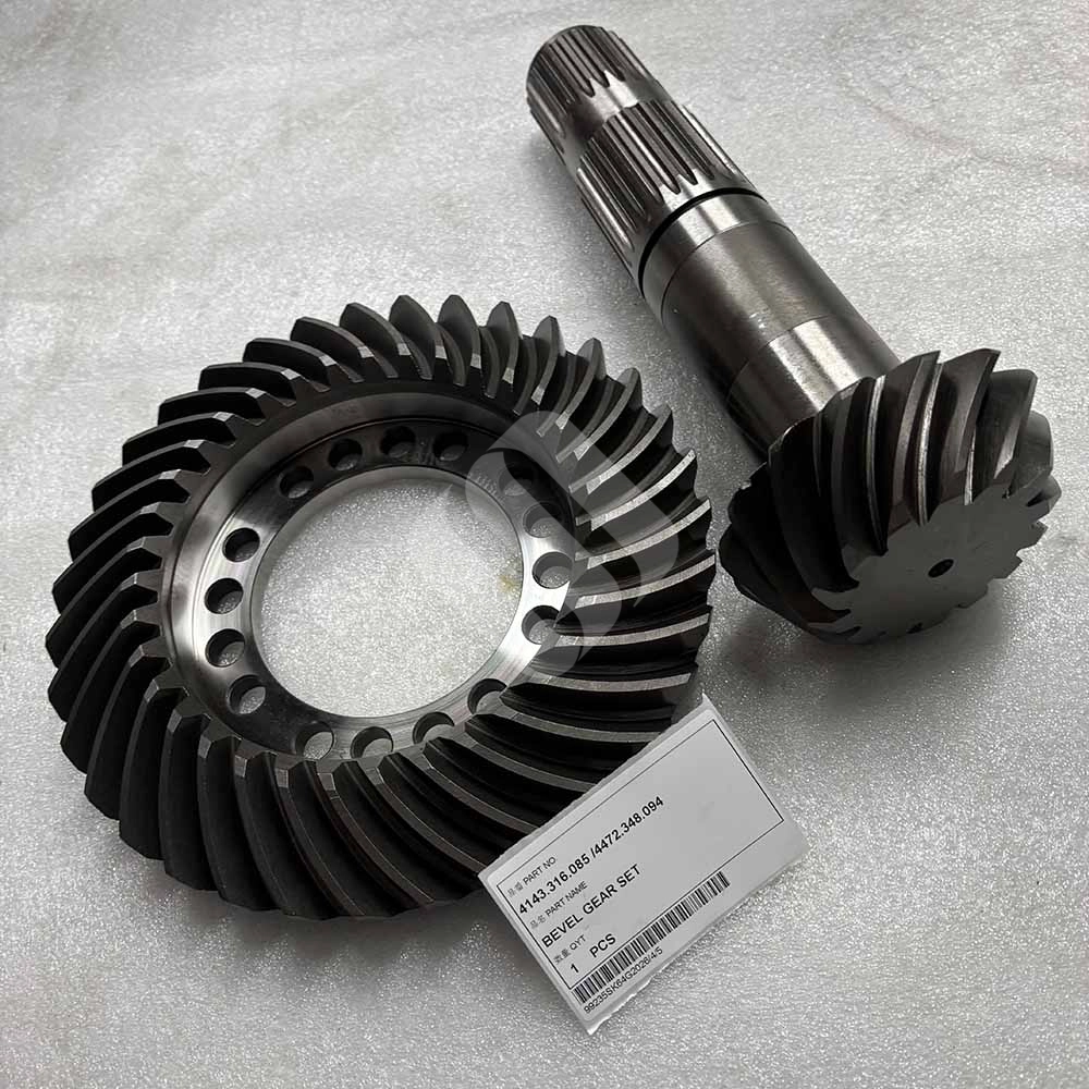 4143.316.085 Bevel Gear Set for Caterpillar 372-4119 & Volvo VOE17201692 IMG_6157