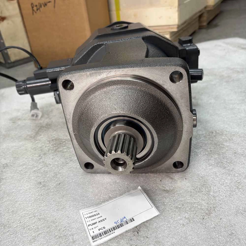 11000533-Liebherr-pump-assy-port-and-spline-detail