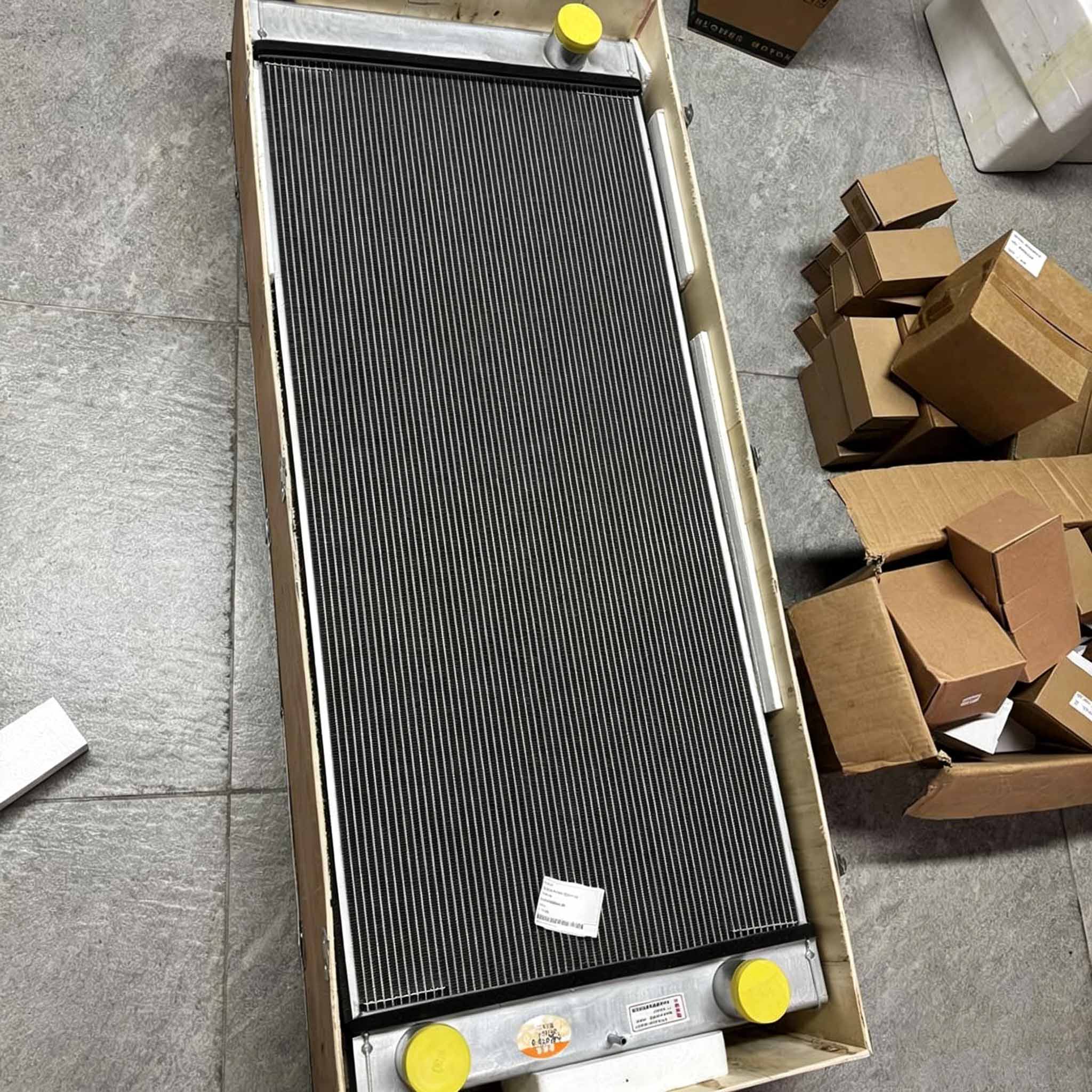 Aluminum-engine-cooling-radiator-421-03-61111-for-Komatsu-loaders