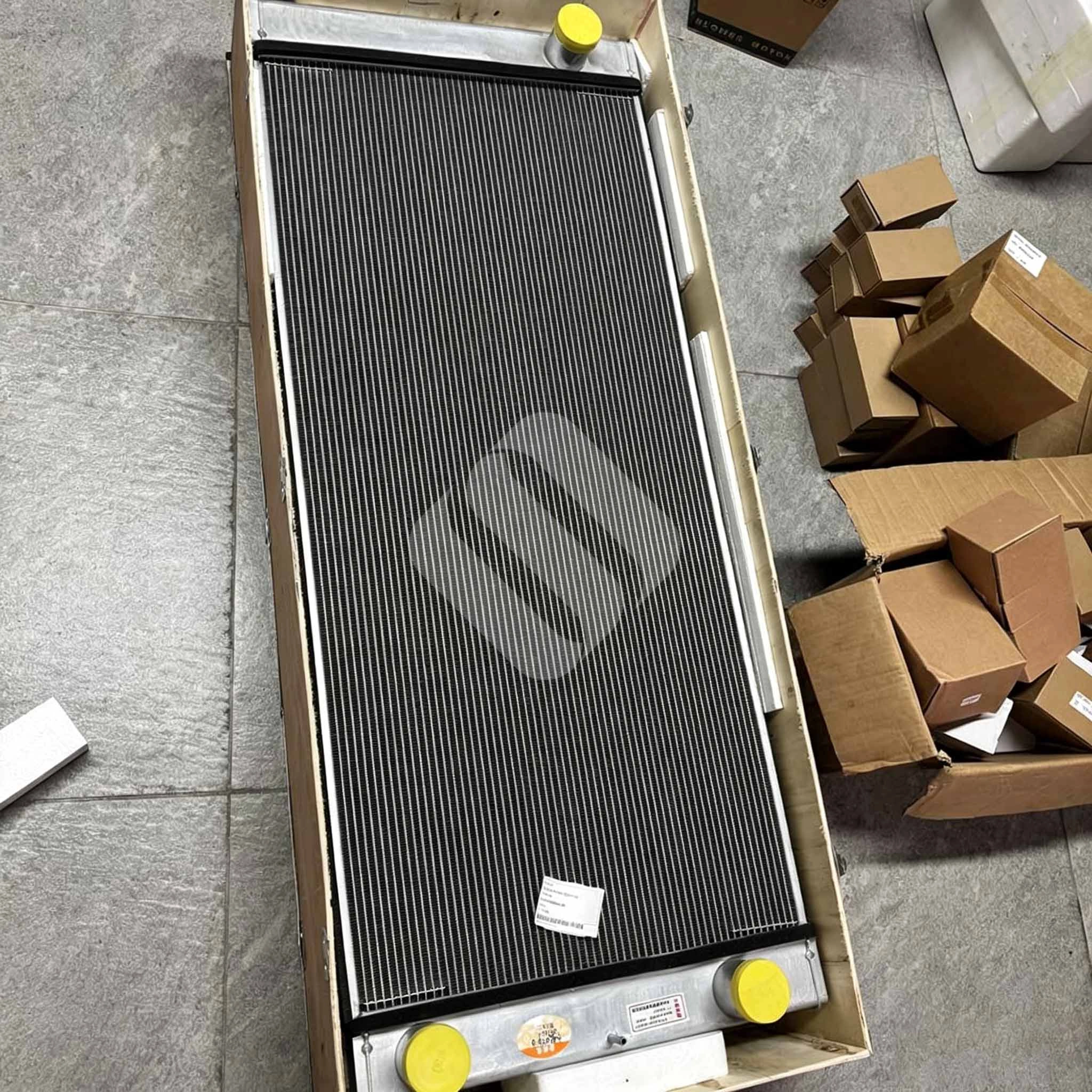 421-03-61111 Engine Radiator for Komatsu WA470-8 & WA470-8E0 Aluminum-engine-cooling-radiator-421-03-61111-for-Komatsu-loaders