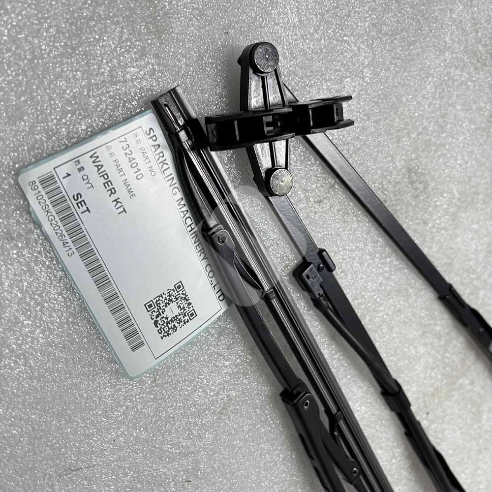 7324010 Front Wiper Kit for Bobcat Loaders 753, 763, 863, T140, T190 7324010-front-windshield-wiper-kit-for-Bobcat-753-skid-steer