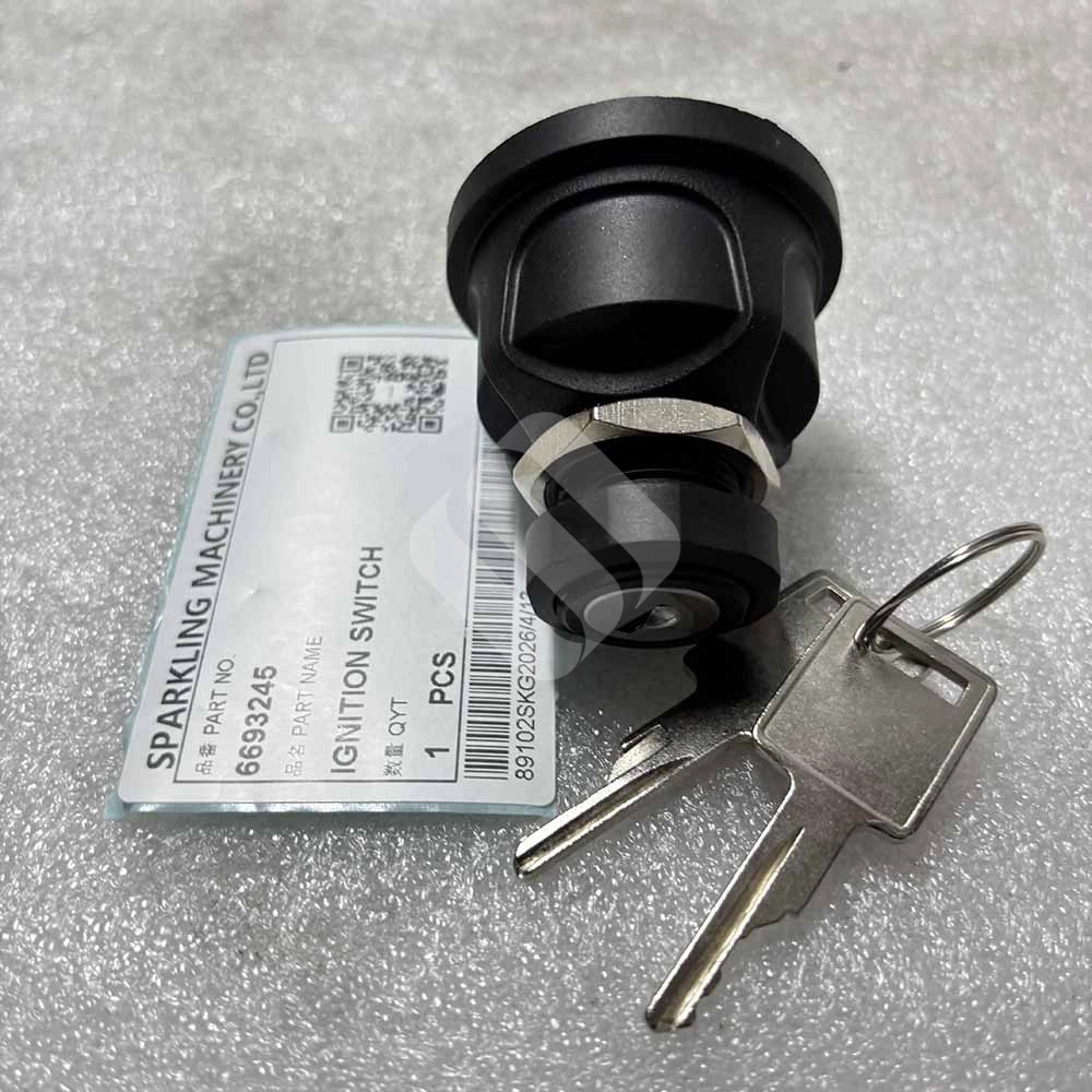 6693245 Ignition Switch for Bobcat Mini Excavators 325, 328, 331, 334 6693245-sealed-electrical-ignition-switch-for-Bobcat-loaders