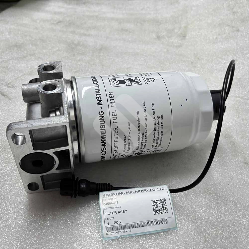 04506917 Fuel Prefilter Assembly for Deutz TCD 2012 & TCD 2013 Engines Atlas-Copco-XAHS-237-compressor-Deutz-engine-filter-04506917