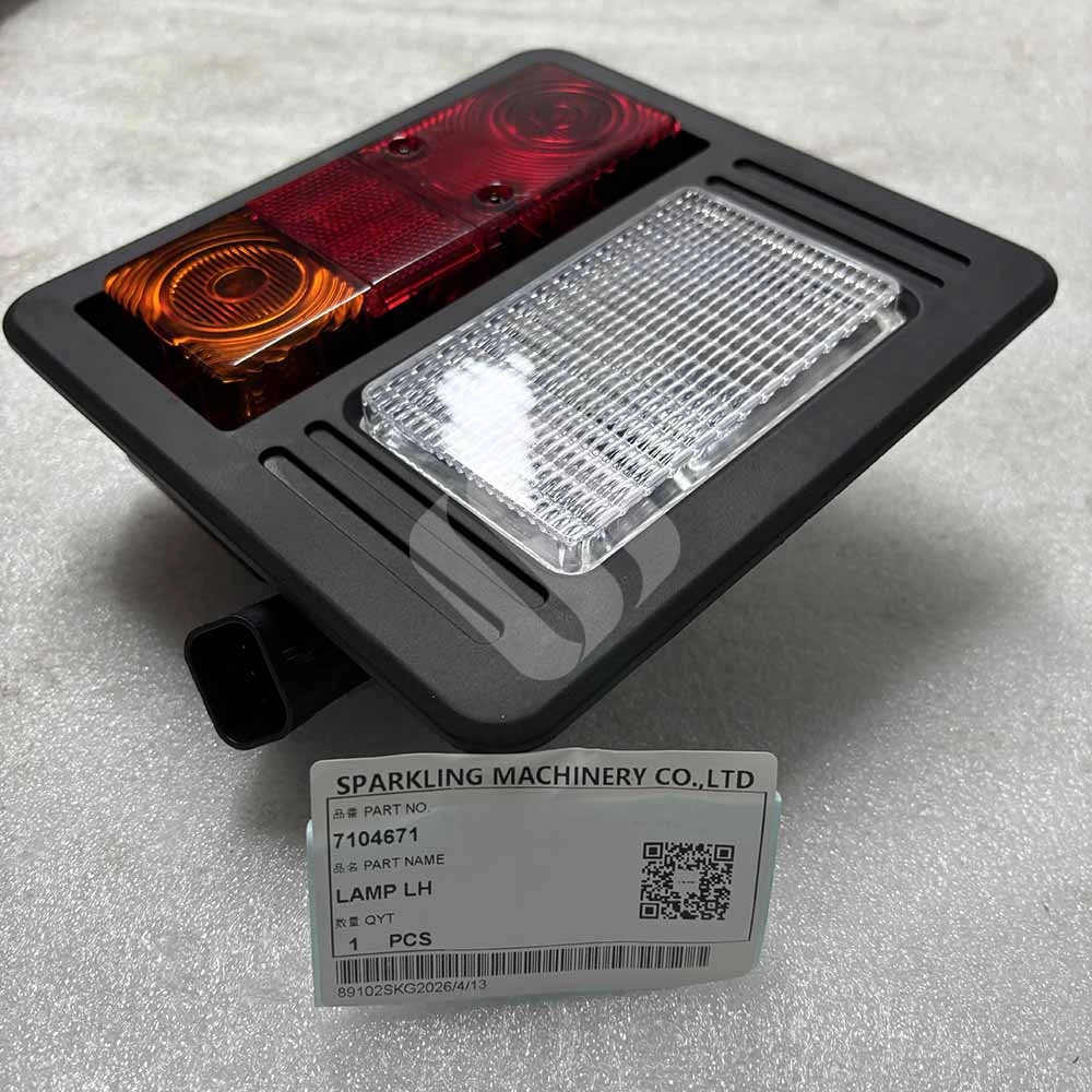 7104671 Left Hand (LH) Headlight for Bobcat S450, S510, T450, T550 Bobcat-T450-track-loader-LH-front-lamp-7104671