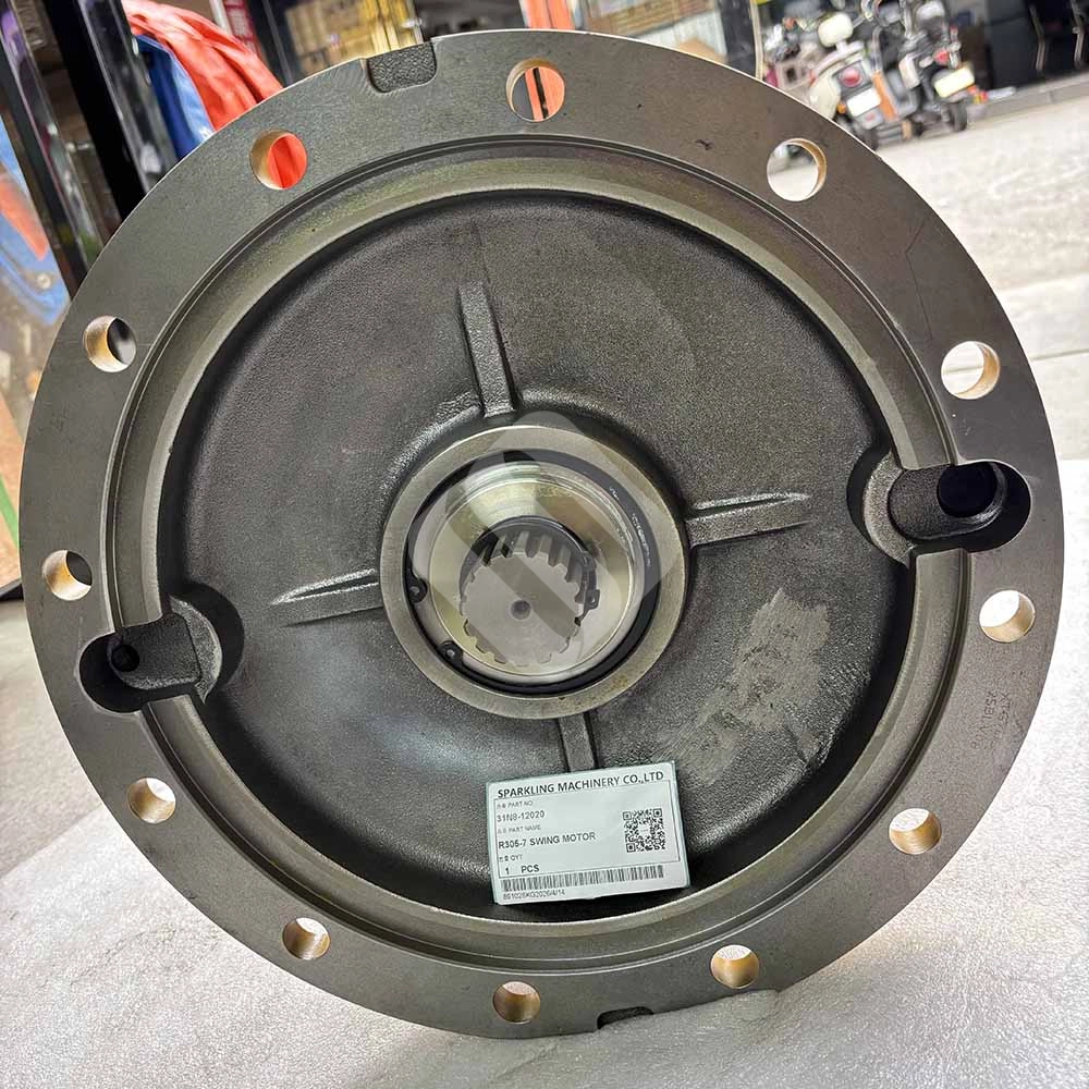 31N8-12020 Hydraulic Swing Motor Assembly for Hyundai R300LC-7, R305LC-7 Hyundai-Robex-R305LC-7-crawler-excavator-slewing-motor-31N8-12020