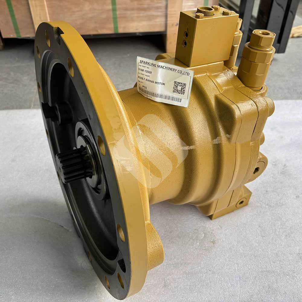 31N8-12020 Hydraulic Swing Motor Assembly for Hyundai R300LC-7, R305LC-7 IMG_6459