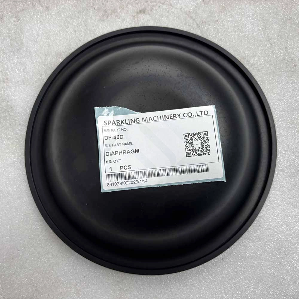 Genuine DF-45D Accumulator Diaphragm for Delta F-45 Hydraulic Breaker Heavy-duty-nitrogen-accumulator-diaphragm-DF-45D-close-up