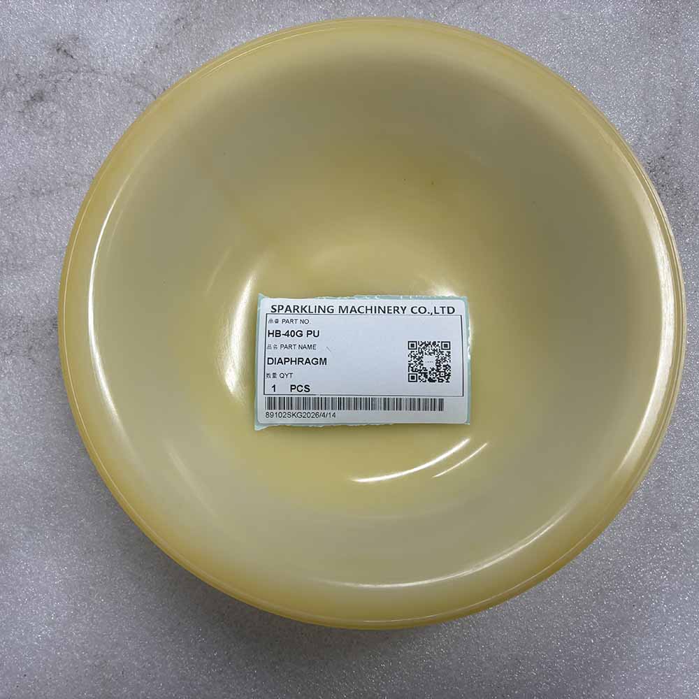 Heavy-duty-polyurethane-accumulator-diaphragm-HB-40G-close-up