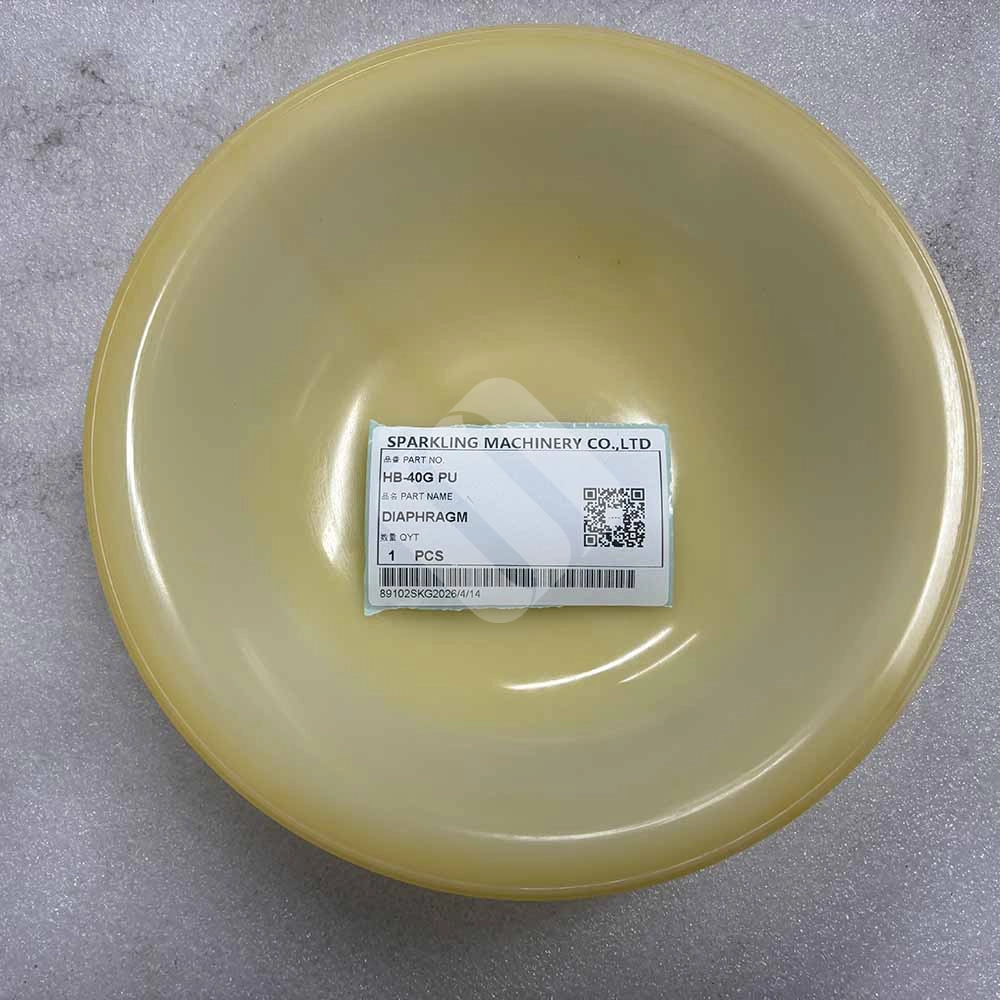 Genuine HB-40G PU Accumulator Diaphragm for Heavy Hydraulic Breakers Heavy-duty-polyurethane-accumulator-diaphragm-HB-40G-close-up