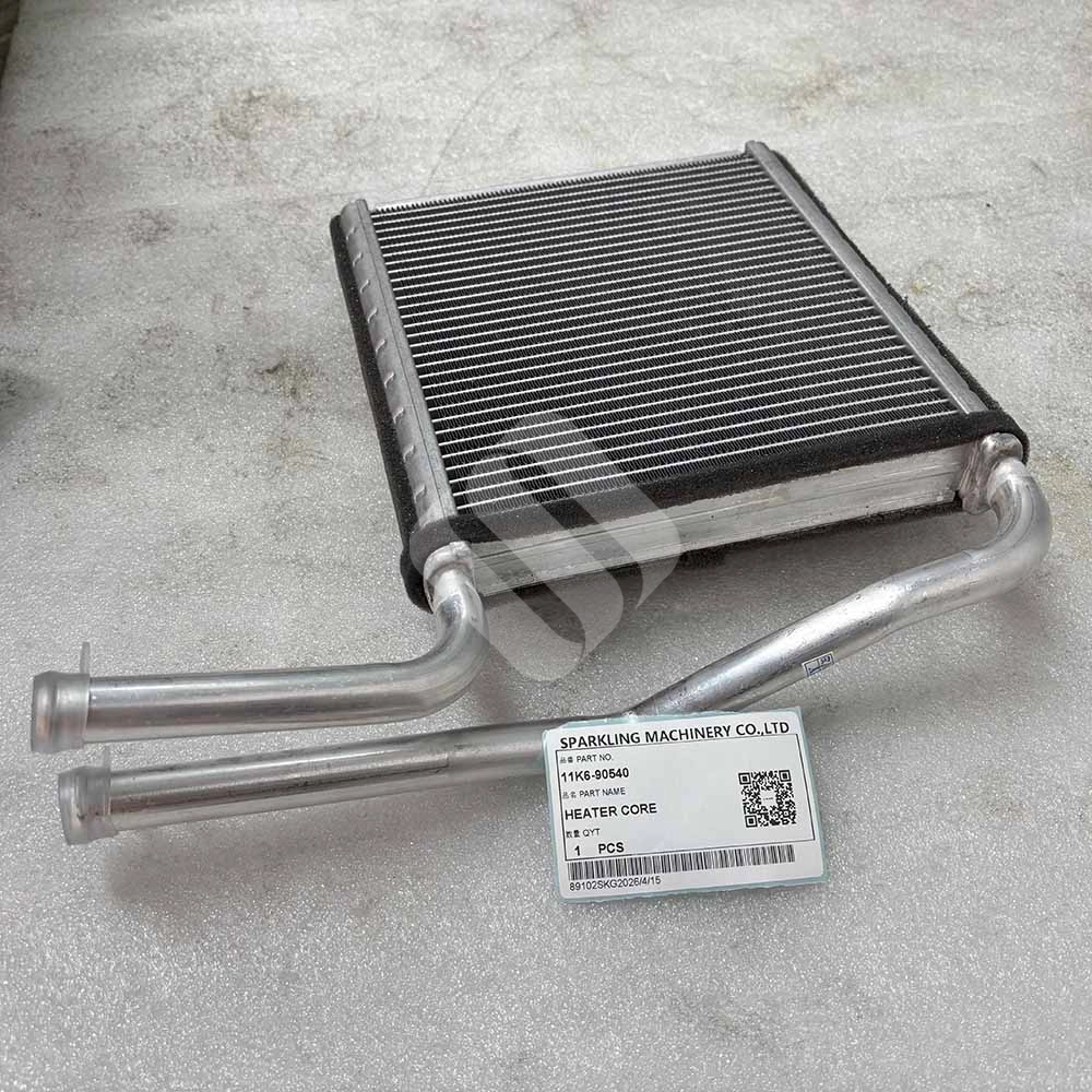 11K6-90540 Cab Heater Core for Hyundai HW140, HW160, HW180 Excavators Replacement-HVAC-heater-core-11K6-90540-for-Hyundai-excavators