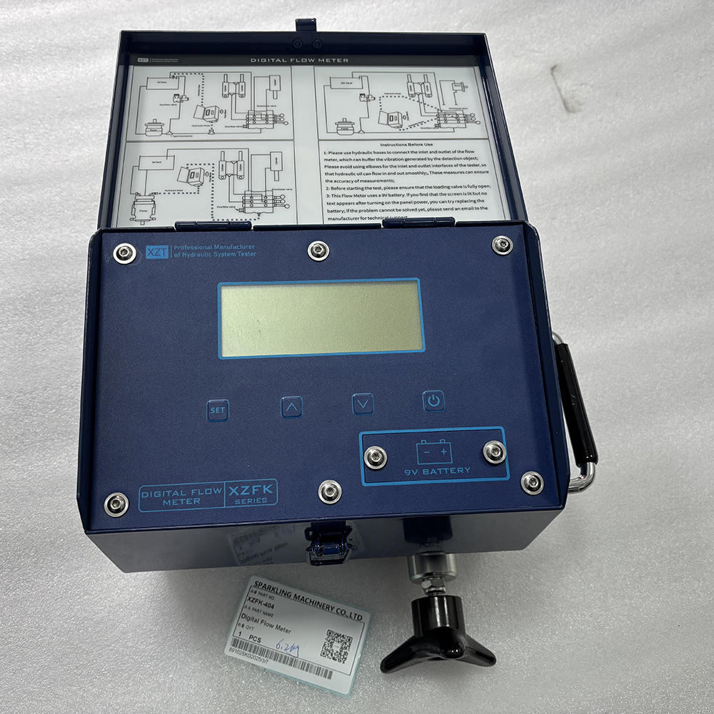 MADE IN CHINA SPARKLING MACHINERY NEW XZFK-404 DIGITAL FLOW METER
