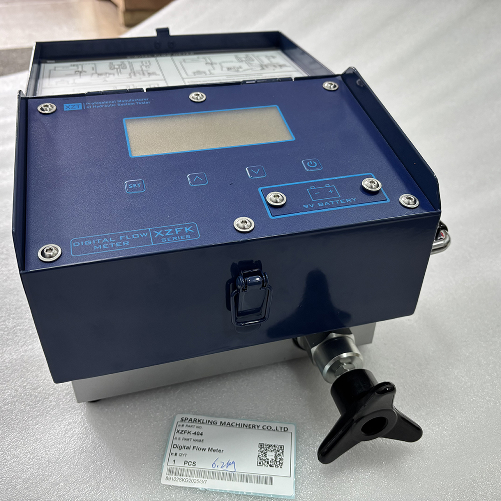 MADE IN CHINA SPARKLING MACHINERY NEW XZFK-404 DIGITAL FLOW METER