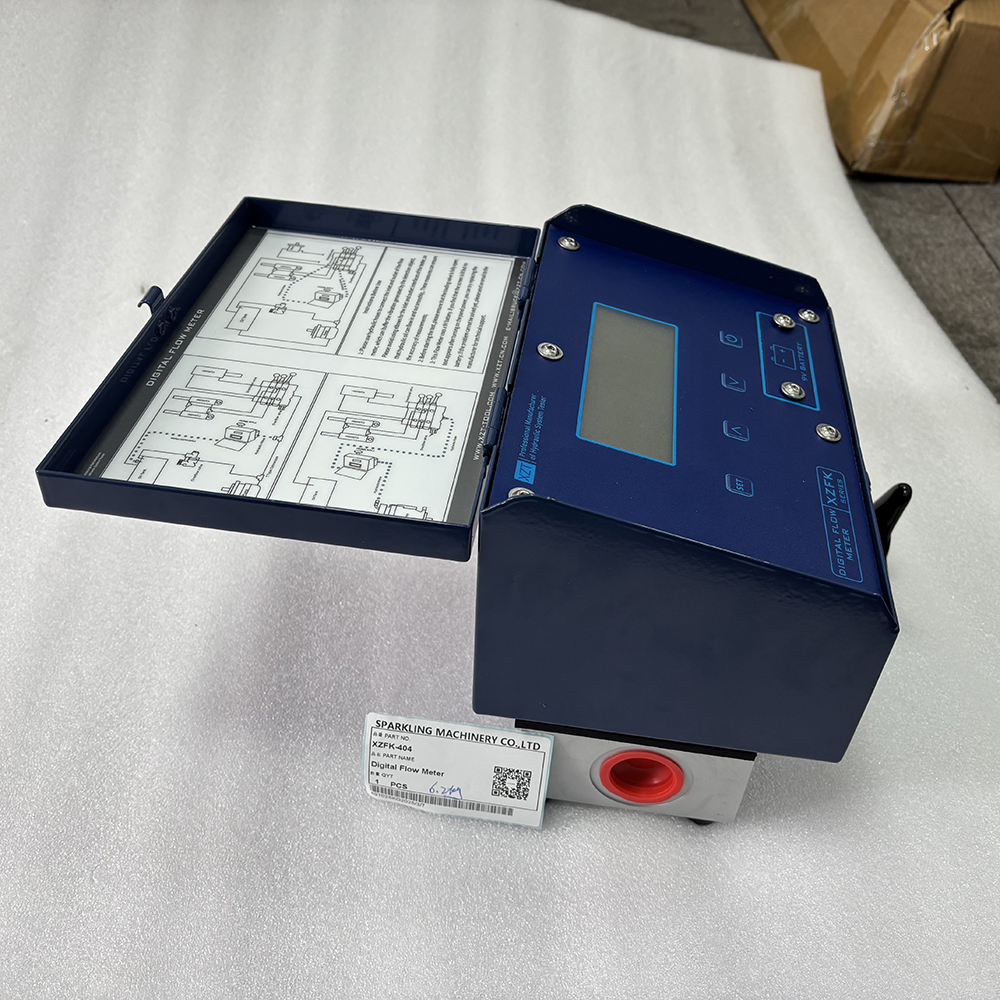 MADE IN CHINA SPARKLING MACHINERY NEW XZFK-404 DIGITAL FLOW METER