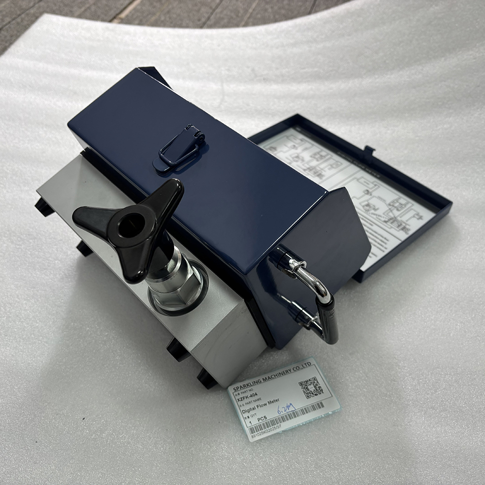 MADE IN CHINA SPARKLING MACHINERY NEW XZFK-404 DIGITAL FLOW METER
