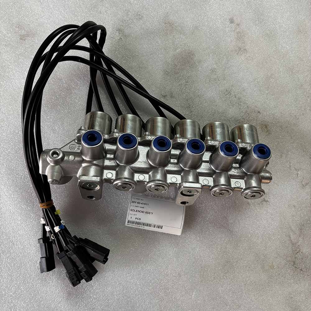Heavy-duty-24V-excavator-solenoid-20Y-60-41611-top-view