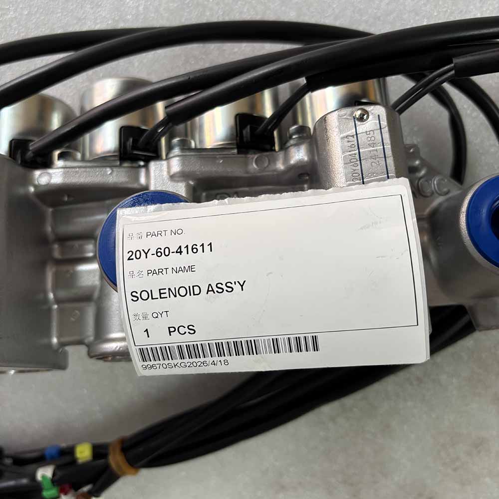 Komatsu-Dash-8-series-hydraulic-pump-solenoid-valve-20Y-60-41611