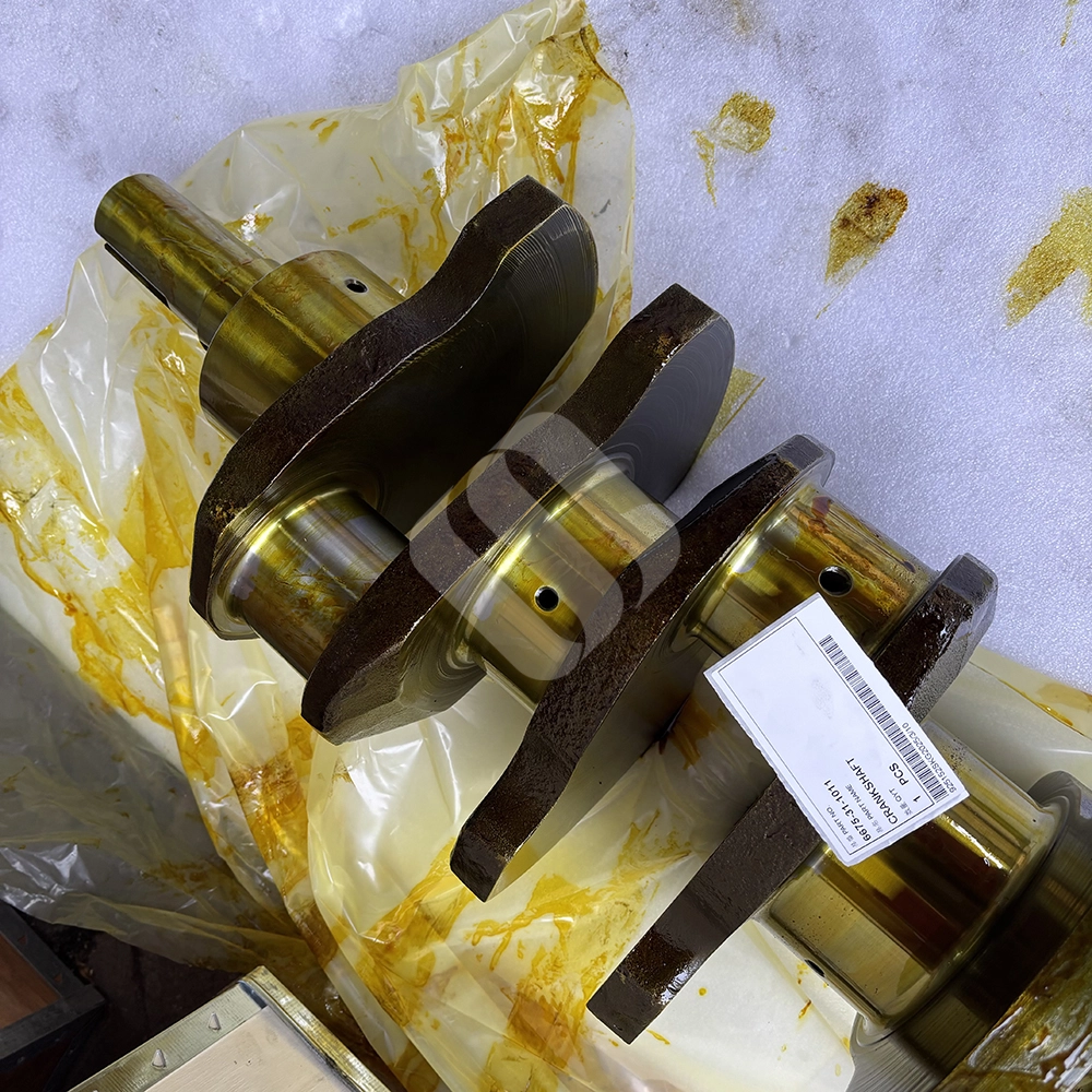 MADE IN CHINA SPARKLING MACHINERY NEW 6675-31-1011 CRANKSHAFT MADE IN CHINA SPARKLING MACHINERY NEW 6675-31-1011 CRANKSHAFT