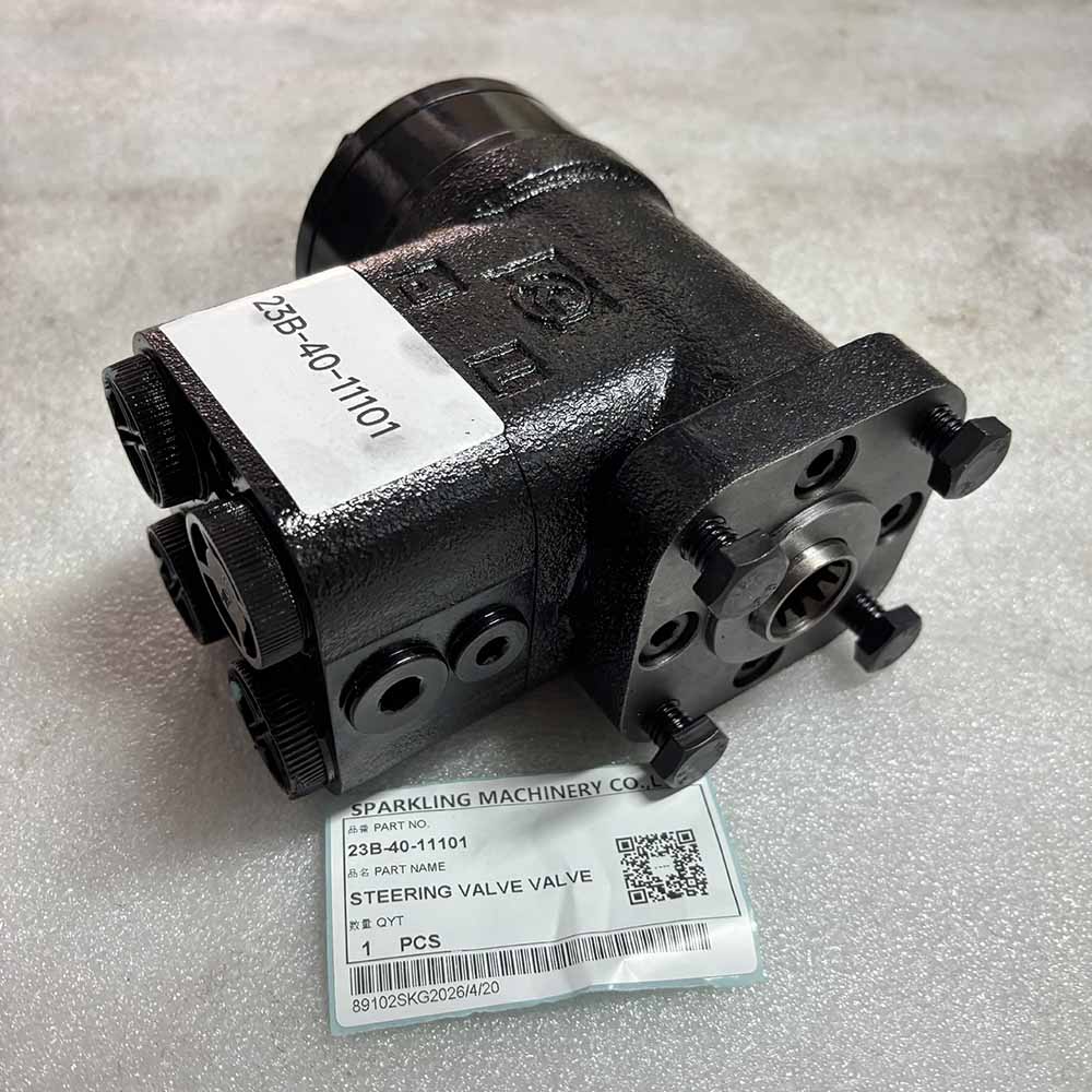 Komatsu-GD521A-motor-grader-steering-control-unit-23B-40-11101