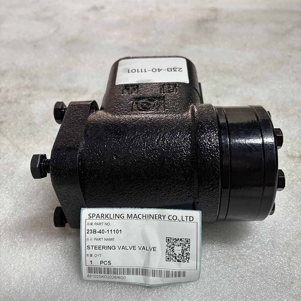 Komatsu-GD521A-motor-grader-steering-control-unit-23B-40-11101